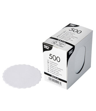Papstar Druppelvanger Ø8,5 cm papier wit FSC® gecertificeerd - Papstar | prijs & verp per 10.000 stuks
