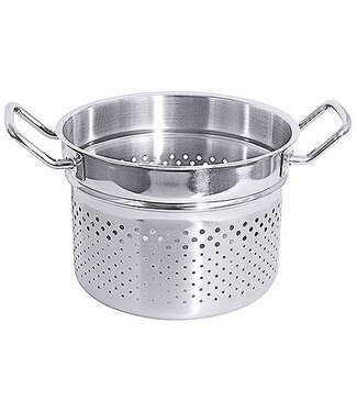 Contacto Pasta inzet Ø280x(h)225 mm 13,5 ltr rvs 18/10