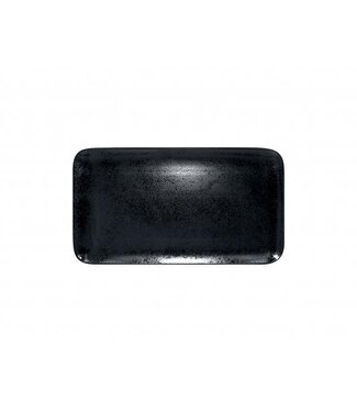 RAK Schaal 380x210 mm rechthoekig mat zwart Karbon - RAK | prijs & verp per 6 stuks