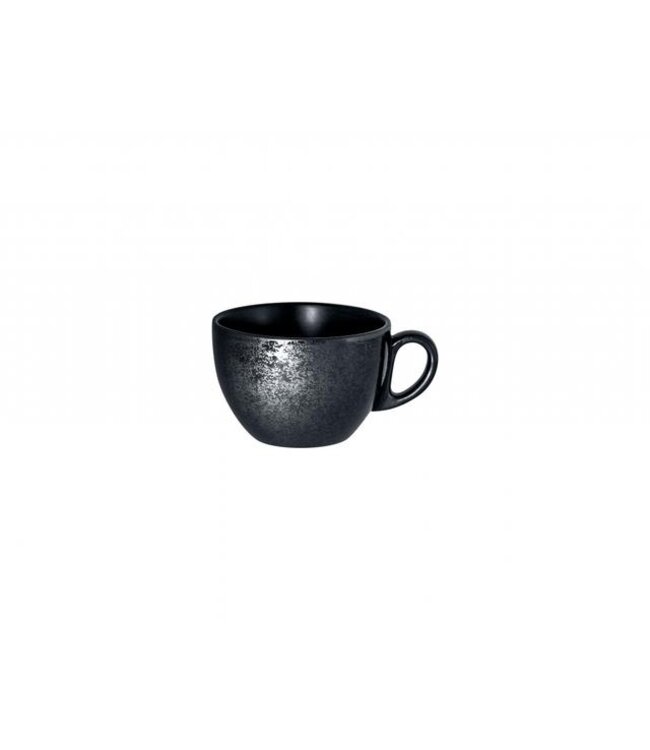 Koffiekop 20 cl mat zwart Karbon - RAK | prijs & verp per 12 stuks