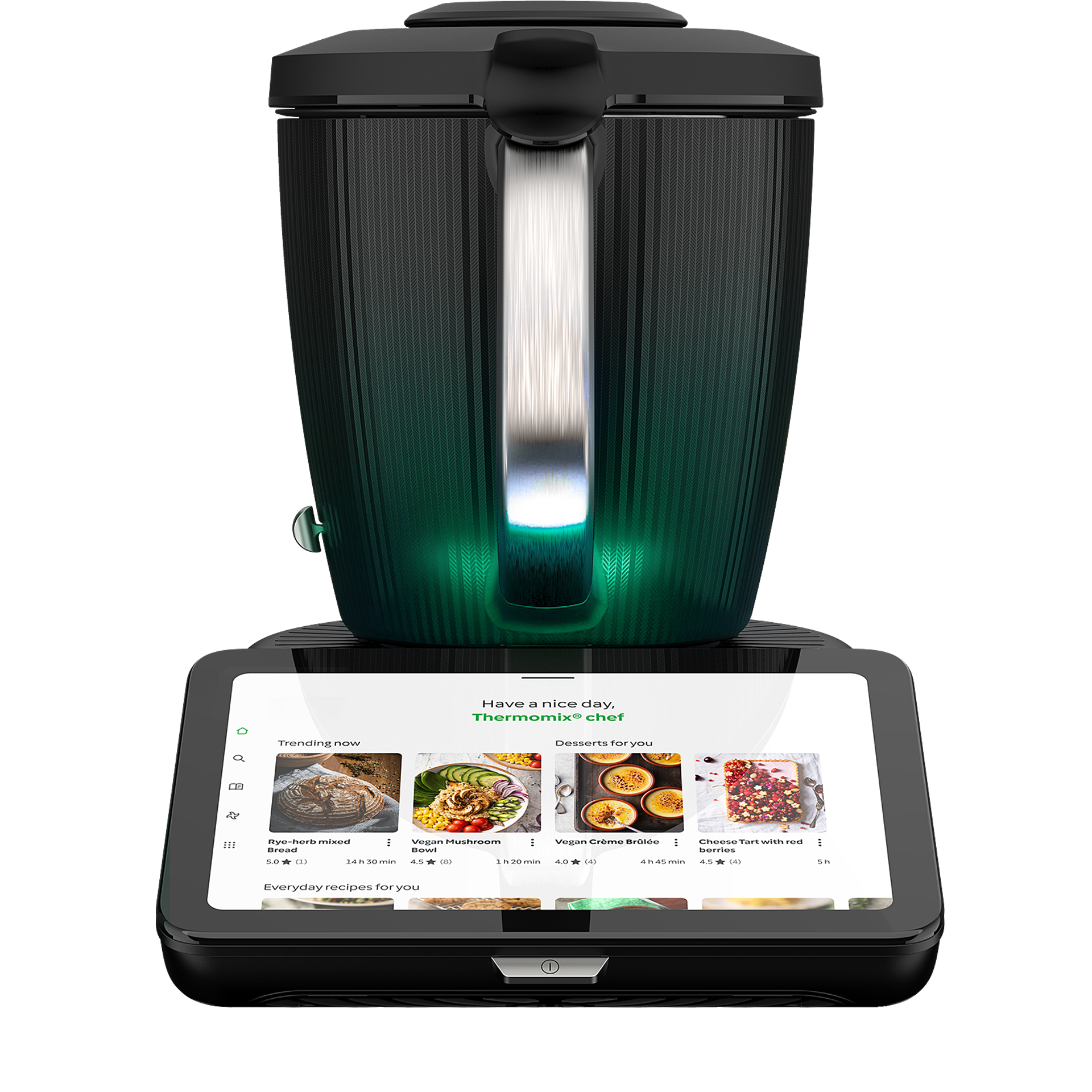 LUTH Premium Profi Onderdelen - Pakking voor Thermomix keukenmachine deksel | Compatibel met Vorwerk Thermomix TM31