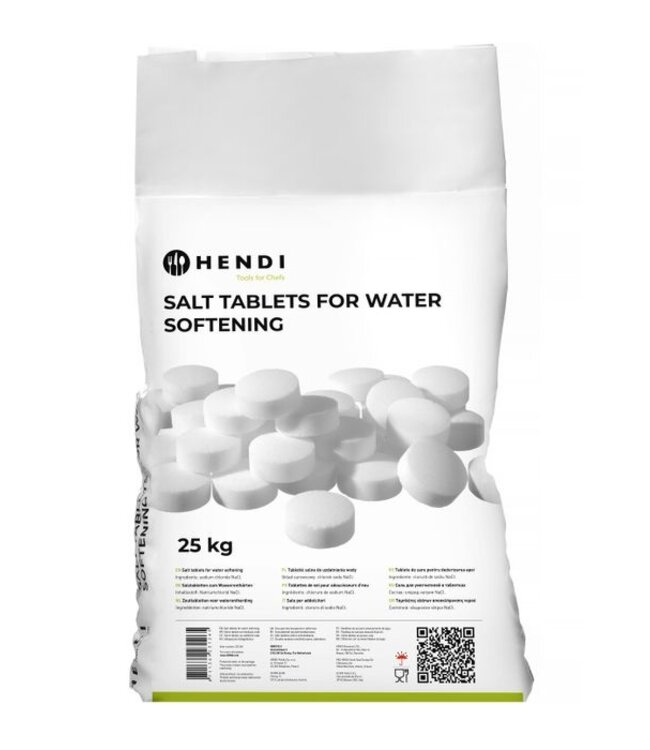 Wateronthardingszout tabletten 25 KG - Hendi