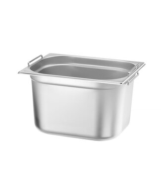 Hendi Gastronormbak rvs 1/2-200 mm diep met greep - Hendi