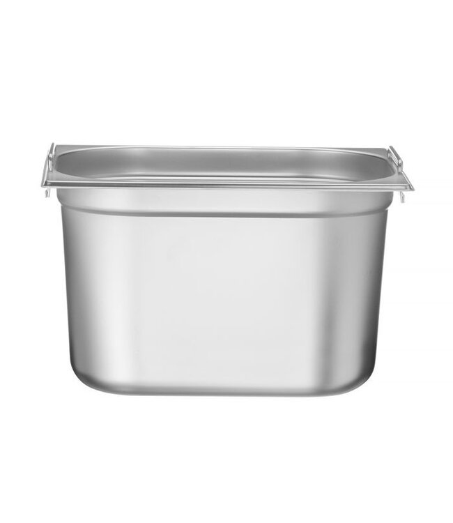 Gastronormbak rvs 1/2-200 mm diep met greep - Hendi