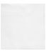 Servet 24x24 cm 1-laags wit 1/4 gevouwen | prijs & verp per 500 stuks