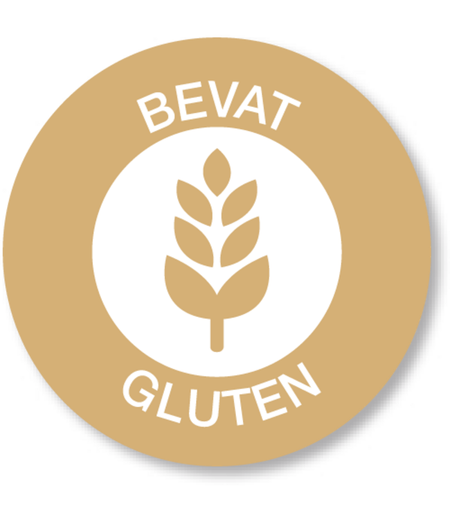 Allergenenstickerset 14 rol a 500 stuks