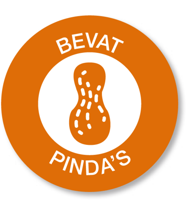 Allergenenstickerset 14 rol a 500 stuks