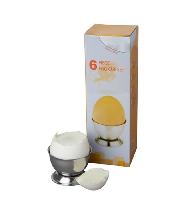 Eierdopje Ø45 mm rvs | prijs & verp 6 stuks