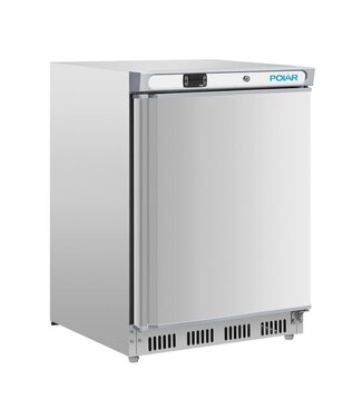 Polar Koelkast 150/64 ltr (br/netto inh.) 600x585x855 mm (bxdxh) +2°C tot 5°C RVS - Polar