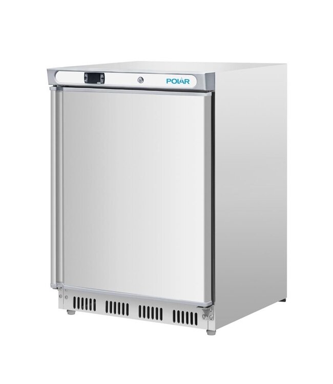 Koelkast 150/64 ltr (br/netto inh.) 600x585x855 mm (bxdxh) +2°C tot 5°C RVS - Polar