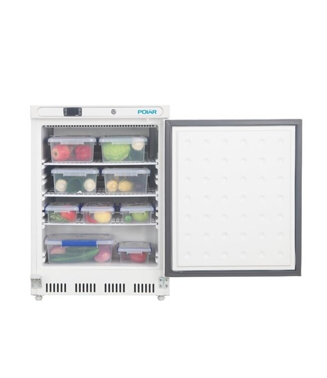 Koelkast 150/64 ltr (br/netto inh.) 600x585x855 mm (bxdxh) +2°C tot 5°C RVS - Polar