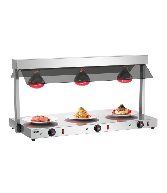 Warmtebrug 1080x560x560 mm (bxdxh) +30°C tot 85°C I2WL801 - Bartscher