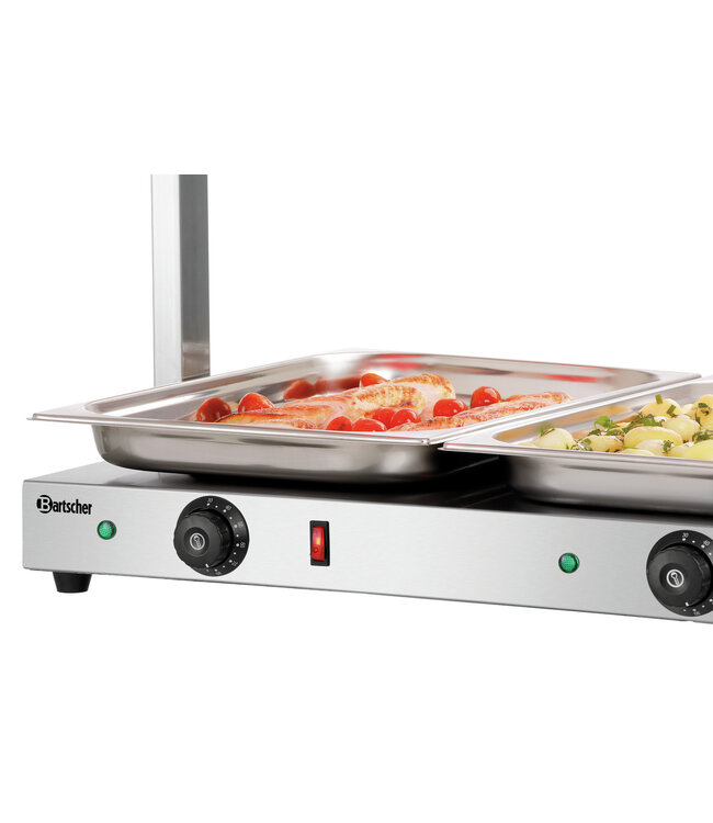 Warmtebrug 1080x560x560 mm (bxdxh) +30°C tot 85°C I2WL801 - Bartscher