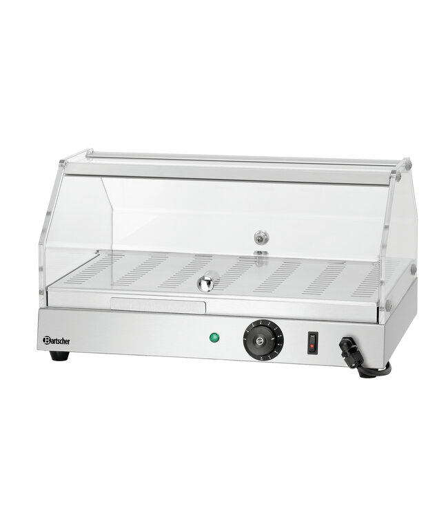 Warmhoudvitrine 500x390x280 mm (bxdxh) BW10 - Bartscher