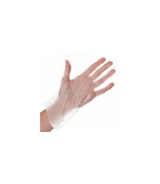 Handschoen disp TPE ongepoederd S transparant |prijs & verp per 200 stuks