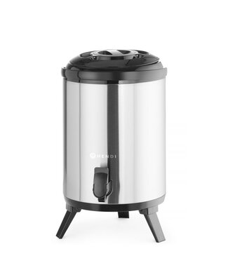 Hendi Drankendispenser 9 ltr warm of koud Ø226x(h)360 mm - Hendi