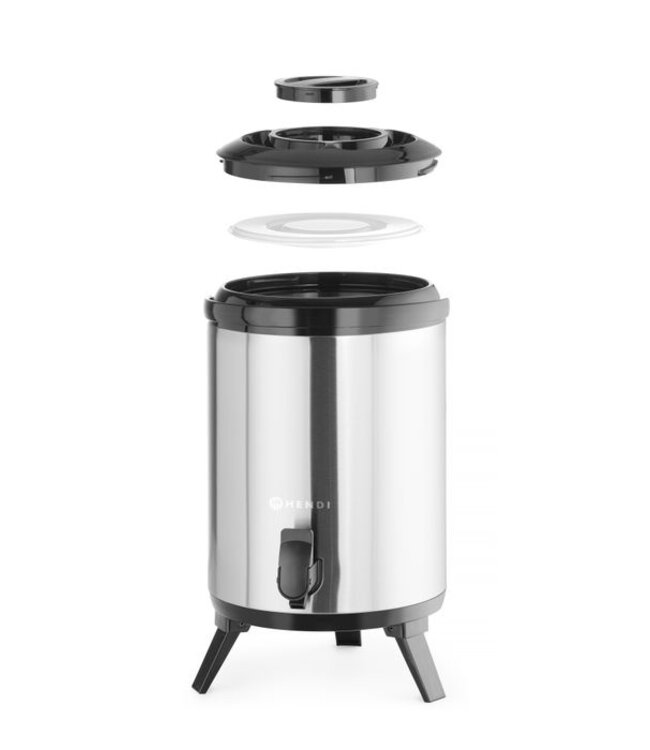 Drankendispenser 9 ltr warm of koud Ø226x(h)360 mm - Hendi