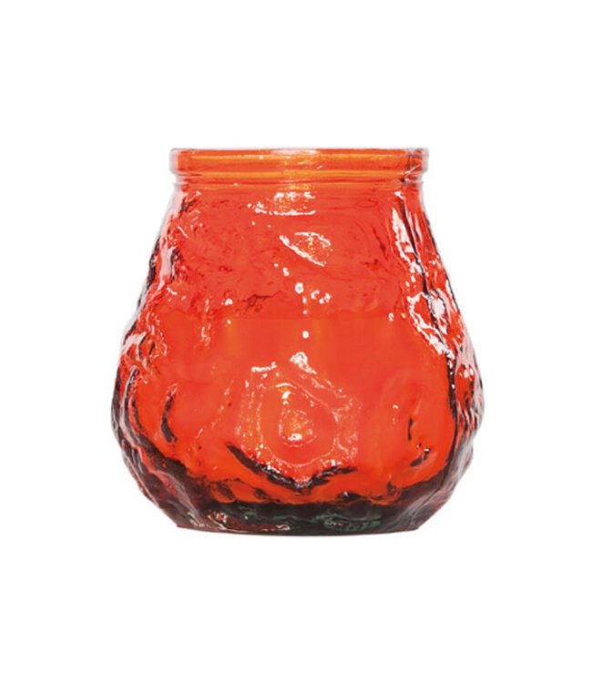 Terraskaars mini lowboy oranje Ø75x(h)75 mm 17 uur Cosy & Trendy | prijs & verp per 15 stuks