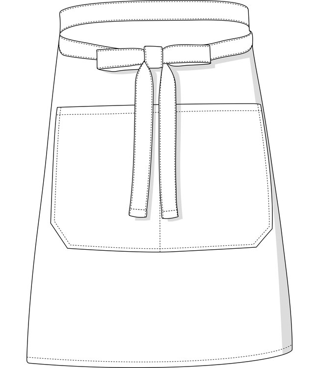 Bakkerssloof met zak zwart