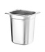 Hendi Gastronormbak rvs 1/6-150 mm diep zonder greep Kitchen Line - Hendi