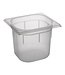 CaterChef Gastronormbak kunststof PC 1/6-150 mm diep transparant hittebestendig -40/+70°C