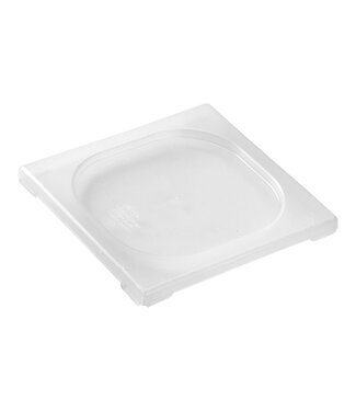 CaterChef Gastronormdeksel kunststof 1/6 vlak transparant hittebestendig -40/+70 °C