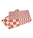 Sans Marque Keuken(thee)doek rood 650 x 650 mm - Katoen