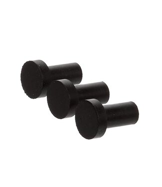 Voetjes voor commercial juicer set van 3 zwart rubber - Sunkist