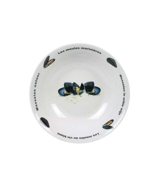 Cosy & Trendy Mosselschaal Ø230x(h)65 mm mosseldecor - Cosy & Trendy | prijs & verp per 6 stuks