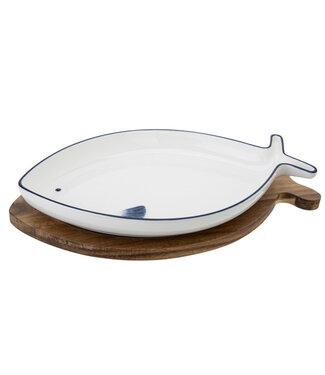 Cosy & Trendy Aperoset 287x161x40 mm 2-dlg visvorm Branzino - Cosy & Trendy | prijs & verp per 12 stuks