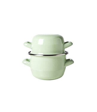 Cosy & Trendy Mosselpan mintgroen Ø12 cm 0,9 ltr 0,5kg - Cosy & Trendy | prijs & verp per 6 stuks