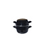 Cosy & Trendy Mosselpan zwart Ø16 cm 1,7 ltr 0,9 kg - Cosy & Trendy | prijs & verp per 6 stuks