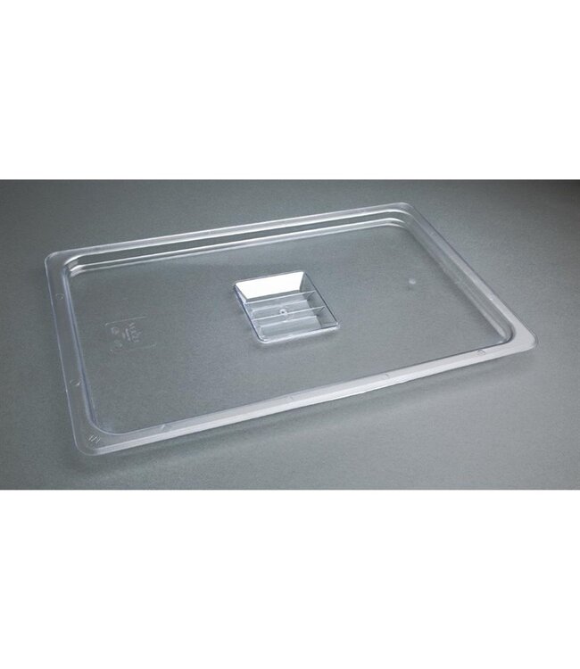 Gastronormdeksel polycarbonaat 1/1 hittebestendig -40/+100 °C