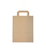 NTR Tas papier 22/11x27 cm (b/dxh) 70gr/m² snacktas bruin platte greep | prijs & verp per 500 stuks