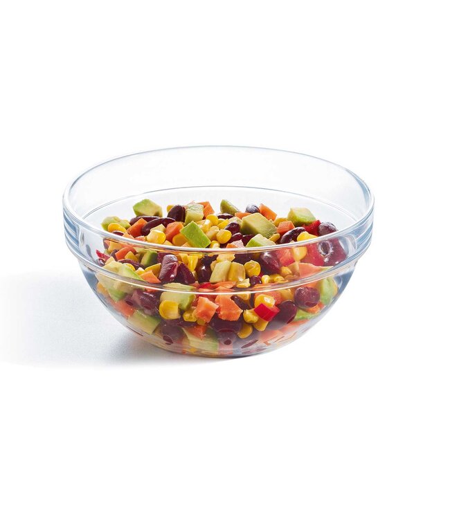 Schaal 170 mm transparant saladier empilable - Arcoroc | prijs & verp per 6 stuks