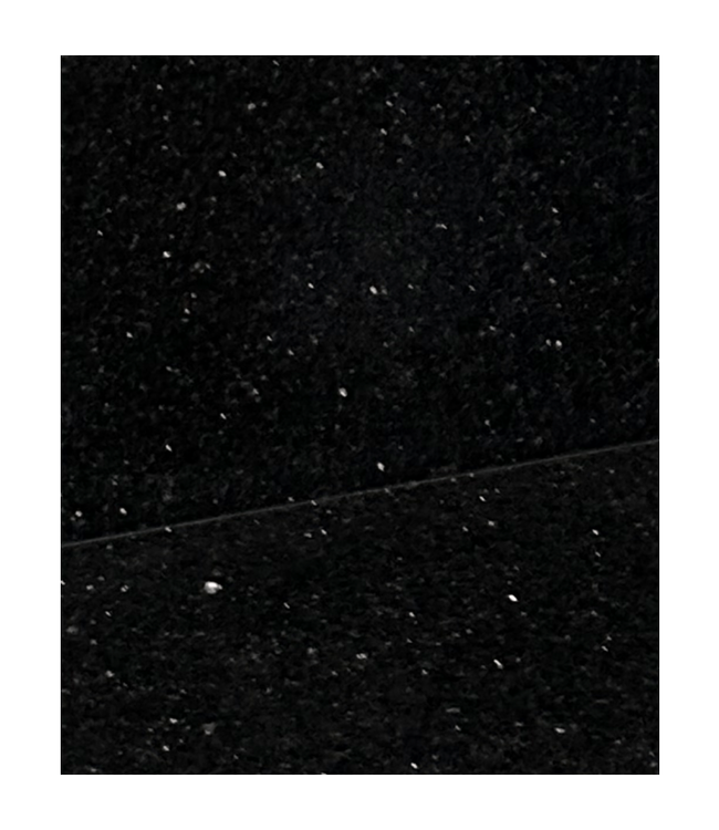 Pizzawerkbank 1510x800x1000 mm (bxdxh) 2 deurs met zwart graniet werkblad - Combisteel