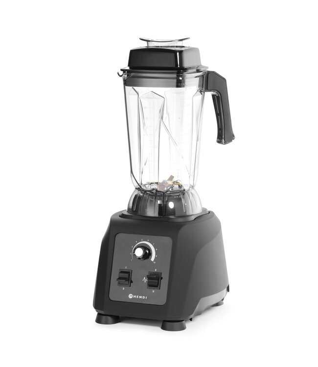 Bar blender digitaal 10 snelheden 230V-1.680W - Hendi