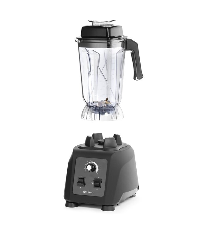 Bar blender digitaal 10 snelheden 230V-1.680W - Hendi