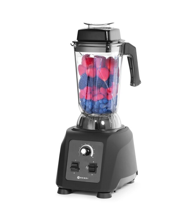 Bar blender digitaal 10 snelheden 230V-1.680W - Hendi