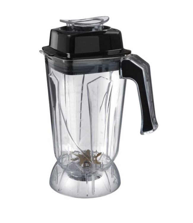 Blenderkan 200x170x(h)360 mm met titanium gecoat mes