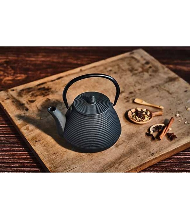Theepot 100 cl gietijzer donkergrijs - Cosy & Trendy Nog 1 stuks beschikbaar OUTLET !!