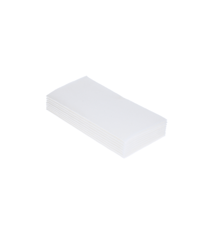 Servet 40x40 cm 2-laags wit 1/8 gevouwen cellulose | prijs & verp per 2.000 stuks