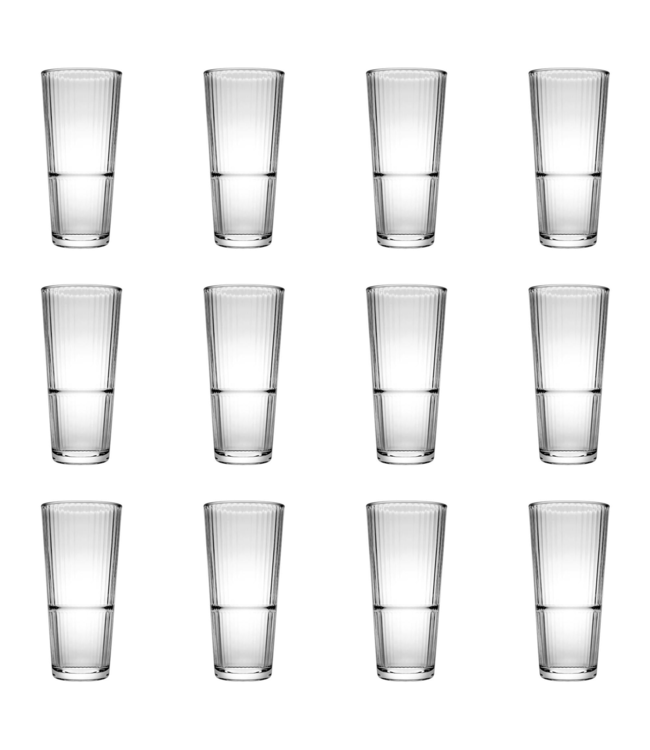 Longdrinkglas 46 cl gehard Ø86x(h)160 mm Grande Sunray - Pasabahce | prijs & verp per 12 stuks