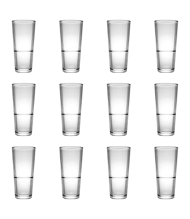 Longdrinkglas 29,5 cl gehard Ø70x(h)158 mm Grande Sunray - Pasabahce | prijs & verp per 12 stuks