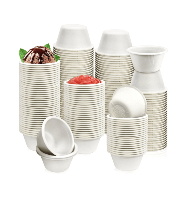 Sausbakje disp suikerriet 6 cl Ø6 mm wit | prijs & verp per 2.000 stuks