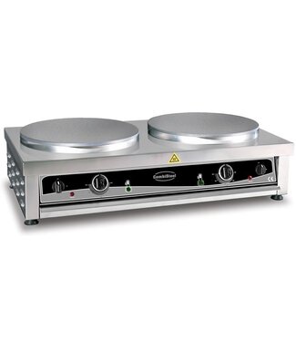 Combisteel Crepe machine 2x Ø40 cm 220V/3000W 900x520x245 mm (bxdxh) - Combisteel