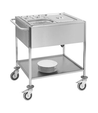 Voedseluitschepwagen 2x 1/1GN
