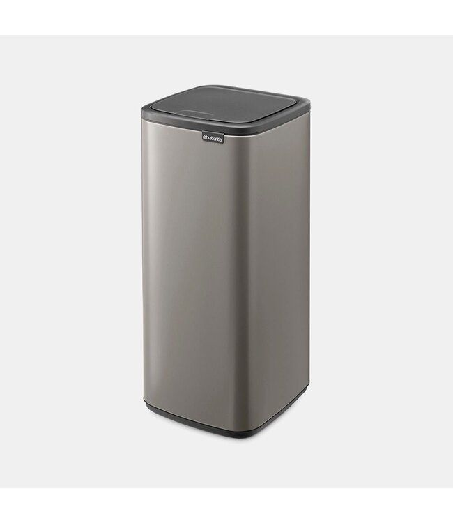 Afvalemmer 30 ltr Bo Touch Bin Platinum - Brabantia