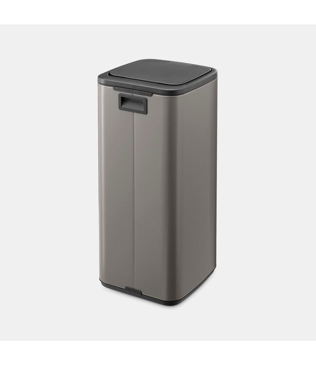 Afvalemmer 30 ltr Bo Touch Bin Platinum - Brabantia
