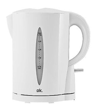 Waterkoker 1,7 ltr wit OK
